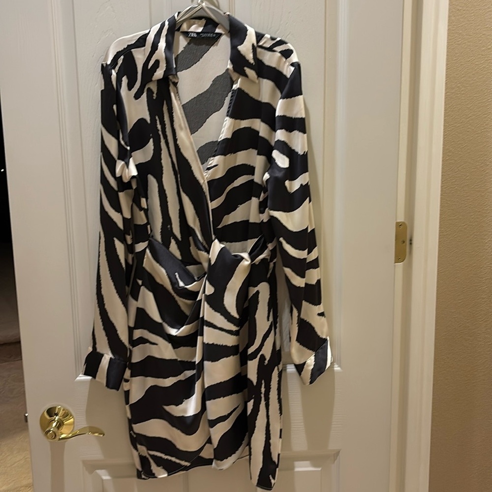 Gorgeous, long sleeve Zara dress size small